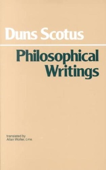 Duns Scotus: Philosophical Writings voorzijde