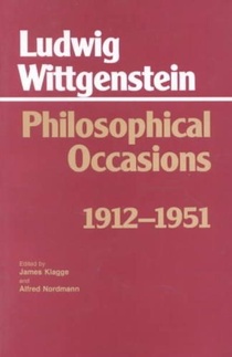 Philosophical Occasions: 1912-1951 voorzijde
