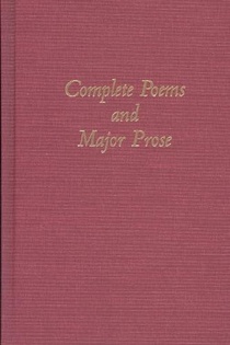 The Complete Poems and Major Prose voorzijde