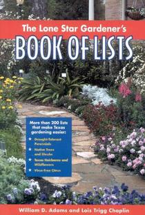 The Lone Star Gardener's Book of Lists voorzijde