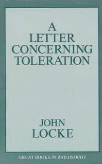 A Letter Concerning Toleration voorzijde