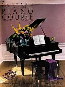 Alfred's Basic Adult Piano Course Lesson Book 1 voorzijde