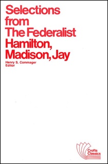 Selections from The Federalist voorzijde