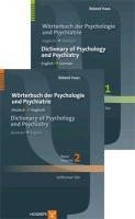 Woerterbuch Der Psychologie Und Psychiatrie / Dictionary of Psychology and Psychiatry voorzijde