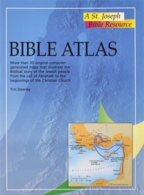 Bible Atlas: More Than 30 Original Computer-Generate Maps That Illustrate the Biblical Story of the Jewish People from the