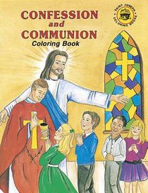 Confession and Communion Coloring Book