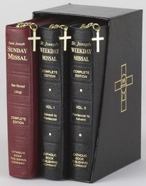 St. Joseph Daily and Sunday Missals: Complete Gift Box 3-Volume Set