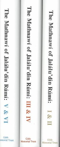 The Mathnawi of Jalalu'ddin Rumi, Vols 2, 4, 6, English Translation (set)