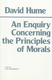 An Enquiry Concerning the Principles of Morals voorzijde