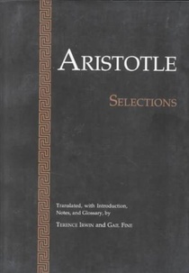 Aristotle: Selections voorzijde