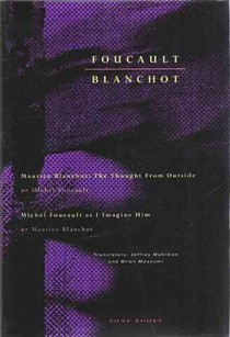 Foucault / Blanchot voorzijde