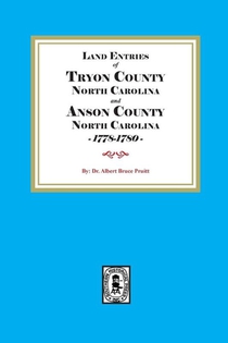Tryon and Lincoln Counties, North Carolina Land Entries, 1778-1780