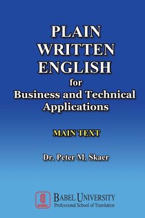 Plain Written English for Business and Technical Applications MAIN TEXT
