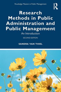 Research Methods in Public Administration and Public Management voorzijde