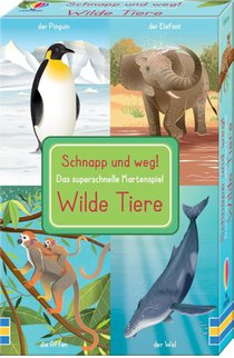 Schnapp und weg! Das superschnelle Kartenspiel: Wilde Tiere