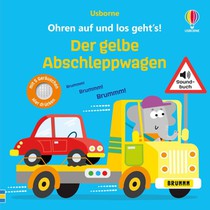 Ohren auf und los geht's! Der gelbe Abschleppwagen
