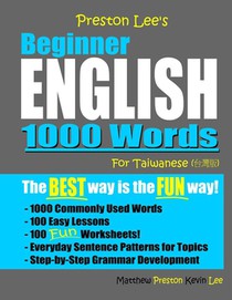 Preston Lee's Beginner English 1000 Words For Taiwanese