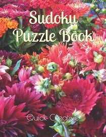 Sudoku Puzzle Book: Floral Edition featuring 300 Sudoku Puzzles and Answers