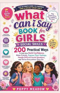 What Can I Say Book For Girls Social Skills