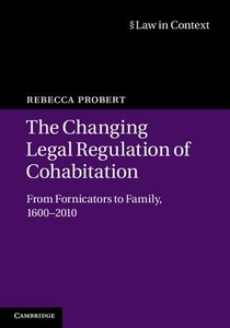 The Changing Legal Regulation of Cohabitation