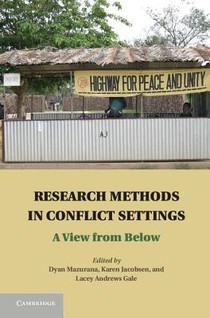 Research Methods in Conflict Settings voorzijde