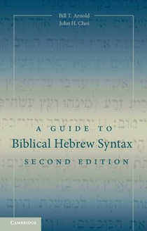 A Guide to Biblical Hebrew Syntax voorzijde