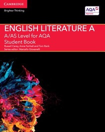 A/AS Level English Literature A for AQA Student Book voorzijde