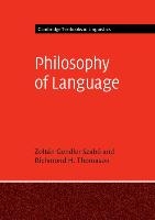 Philosophy of Language