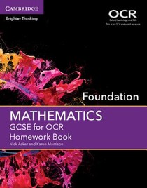 GCSE Mathematics for OCR Foundation Homework Book