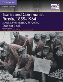 A/AS Level History for AQA Tsarist and Communist Russia, 1855–1964 Student Book voorzijde