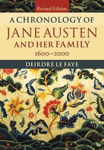 A Chronology of Jane Austen and her Family voorzijde
