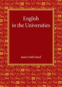 English in the Universities