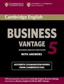 Cambridge English Business 5 Vantage Student's Book with Answers