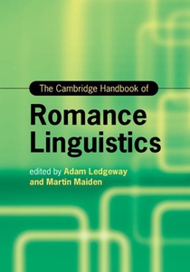 The Cambridge Handbook of Romance Linguistics voorzijde