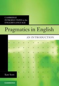 Pragmatics in English voorzijde