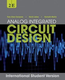 Analog Integrated Circuit Design, International Student Version voorzijde