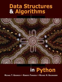 Data Structures and Algorithms in Python voorzijde