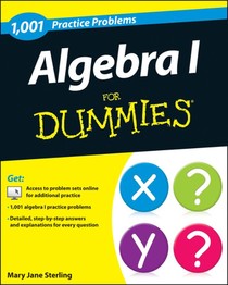 Algebra I: 1,001 Practice Problems For Dummies (+ Free Online Practice)