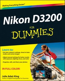 Nikon D3200 For Dummies voorzijde