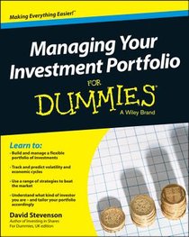 Managing Your Investment Portfolio For Dummies - UK voorzijde