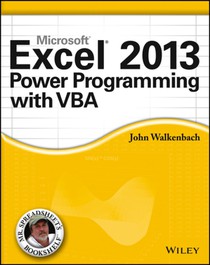 Excel 2013 Power Programming with VBA voorzijde