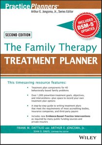 The Family Therapy Treatment Planner, with DSM-5 Updates, 2nd Edition voorzijde