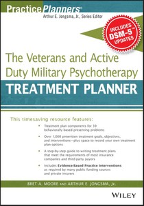 The Veterans and Active Duty Military Psychotherapy Treatment Planner, with DSM-5 Updates voorzijde