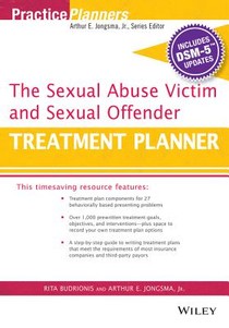 The Sexual Abuse Victim and Sexual Offender Treatment Planner, with DSM 5 Updates voorzijde