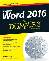 Word 2016 For Dummies voorzijde