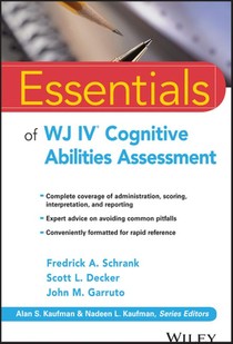 Essentials of WJ IV Cognitive Abilities Assessment voorzijde