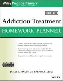 Addiction Treatment Homework Planner voorzijde