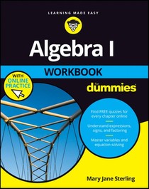 Algebra I Workbook For Dummies voorzijde