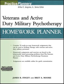 Veterans and Active Duty Military Psychotherapy Homework Planner, (with Download)