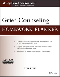 Grief Counseling Homework Planner, (with Download)